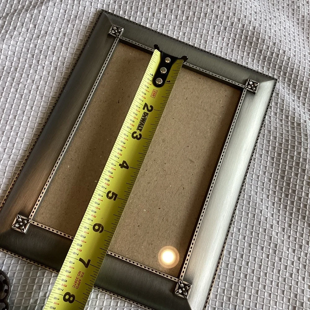 FREE Set of Silver Frames Heart Rectangle